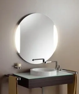 зеркало над раковиной